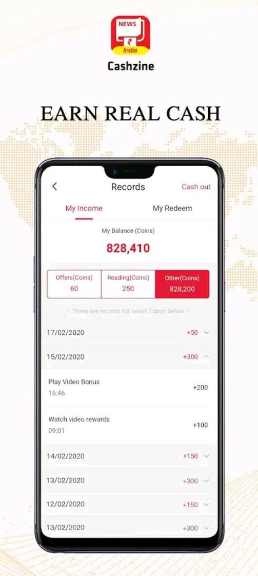 App Cashzine, Posso ganhar dinheiro em lendo notícias💲💲