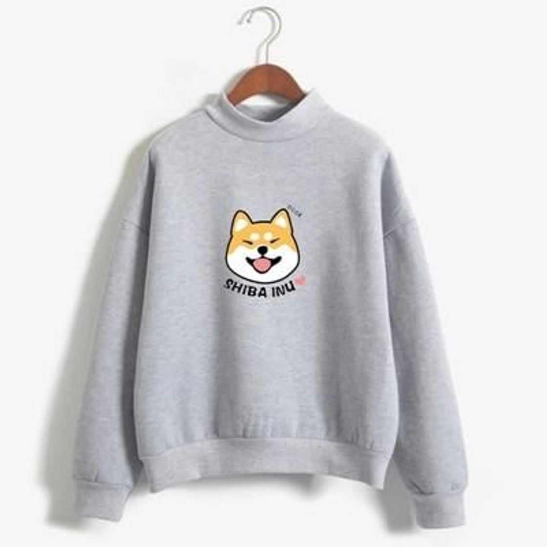 Social Sudaderas Mujer Women Harajuku Hoodies Cartoon Dog Shiba Inu Anime Printed Sweatshirt Sudadera Mujer Moletom Feminino Kawaii Pullover Top Blue L