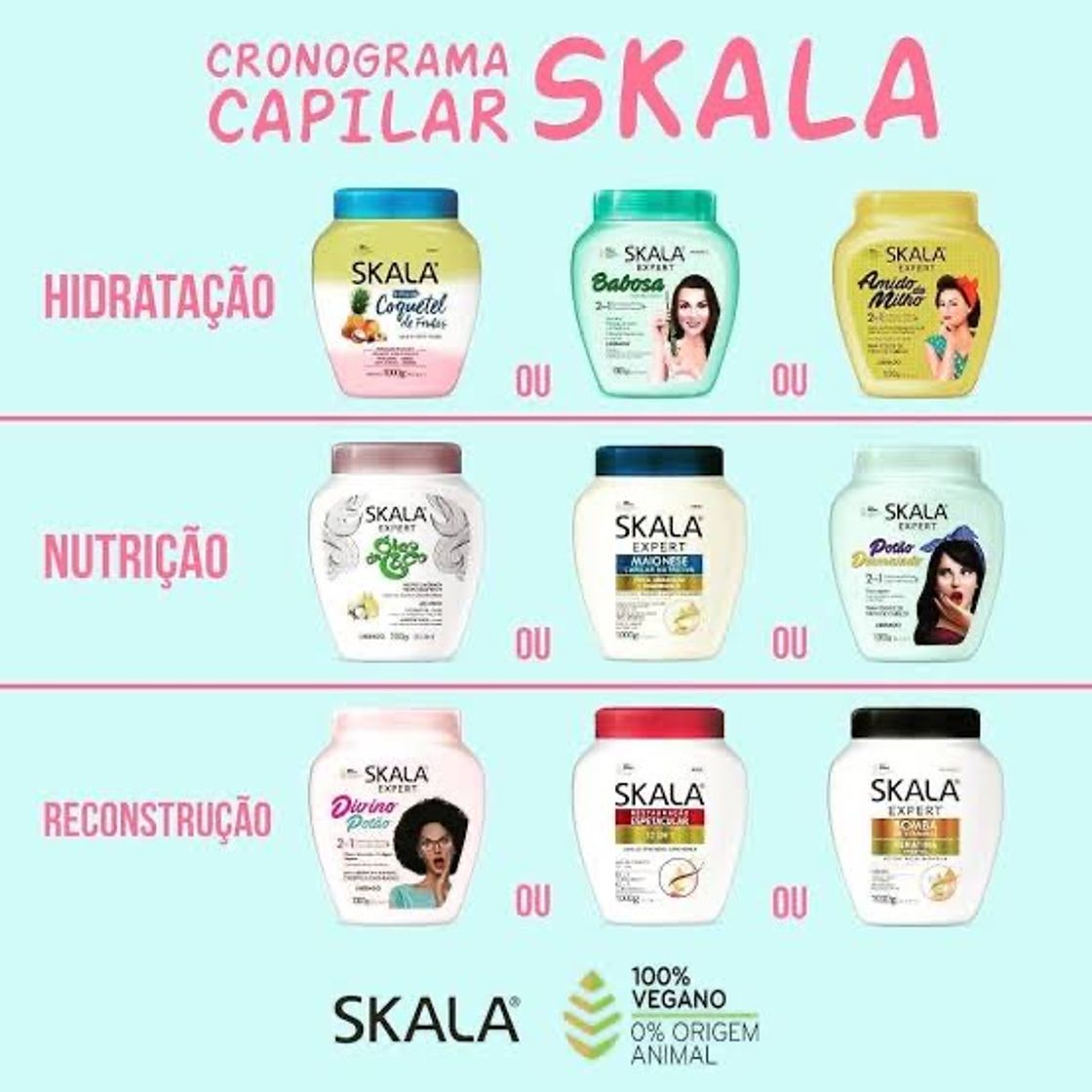 Social cronograma capilar by skala 
