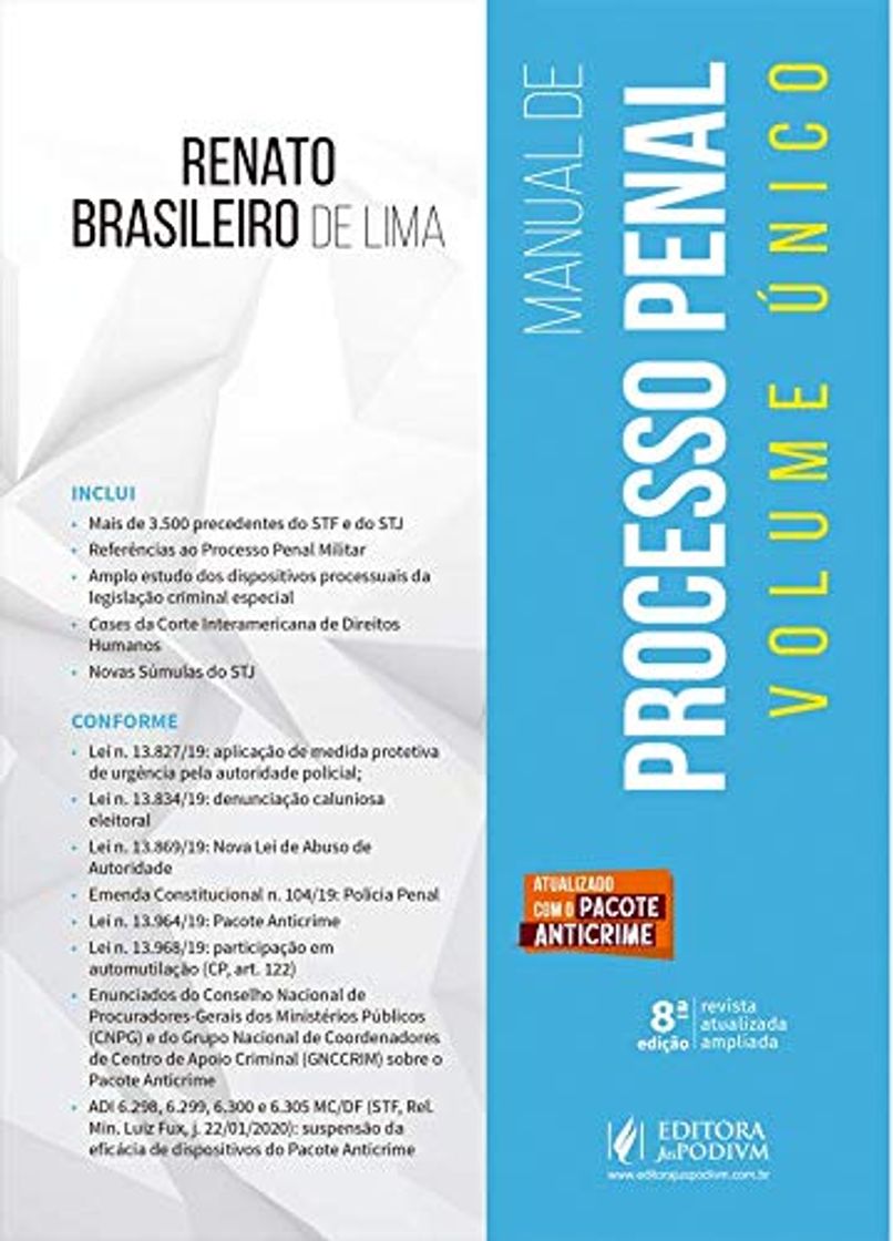 Libros Manual de Processo Penal