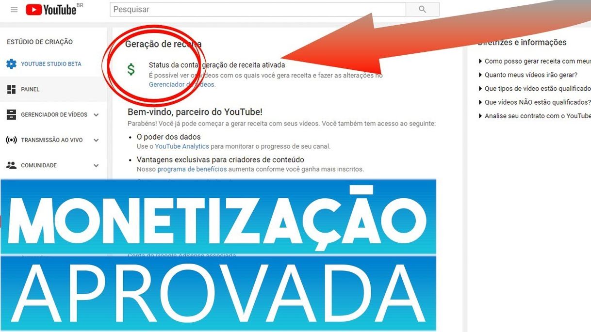 Fashion Monetização Youtuber