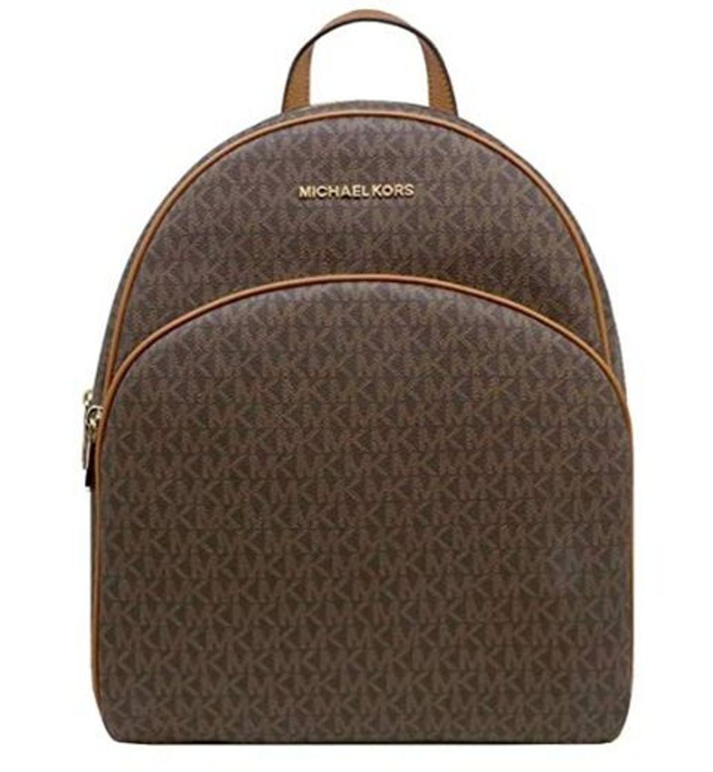 Fashion Michael Kors Abbey - Mochila grande para mujer, marr�n