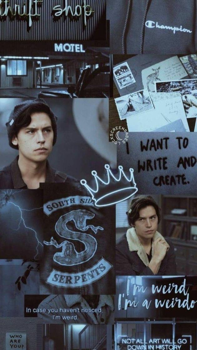 Fashion Jughead Jones{o rei serpente}🖤🎞️