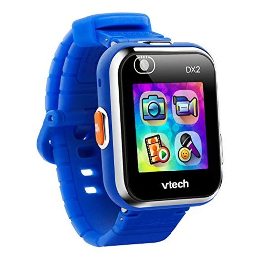 VTech- Kidizoom Smart Watch DX2 Juguete, Color Azul, 1.5 x 4.6 x