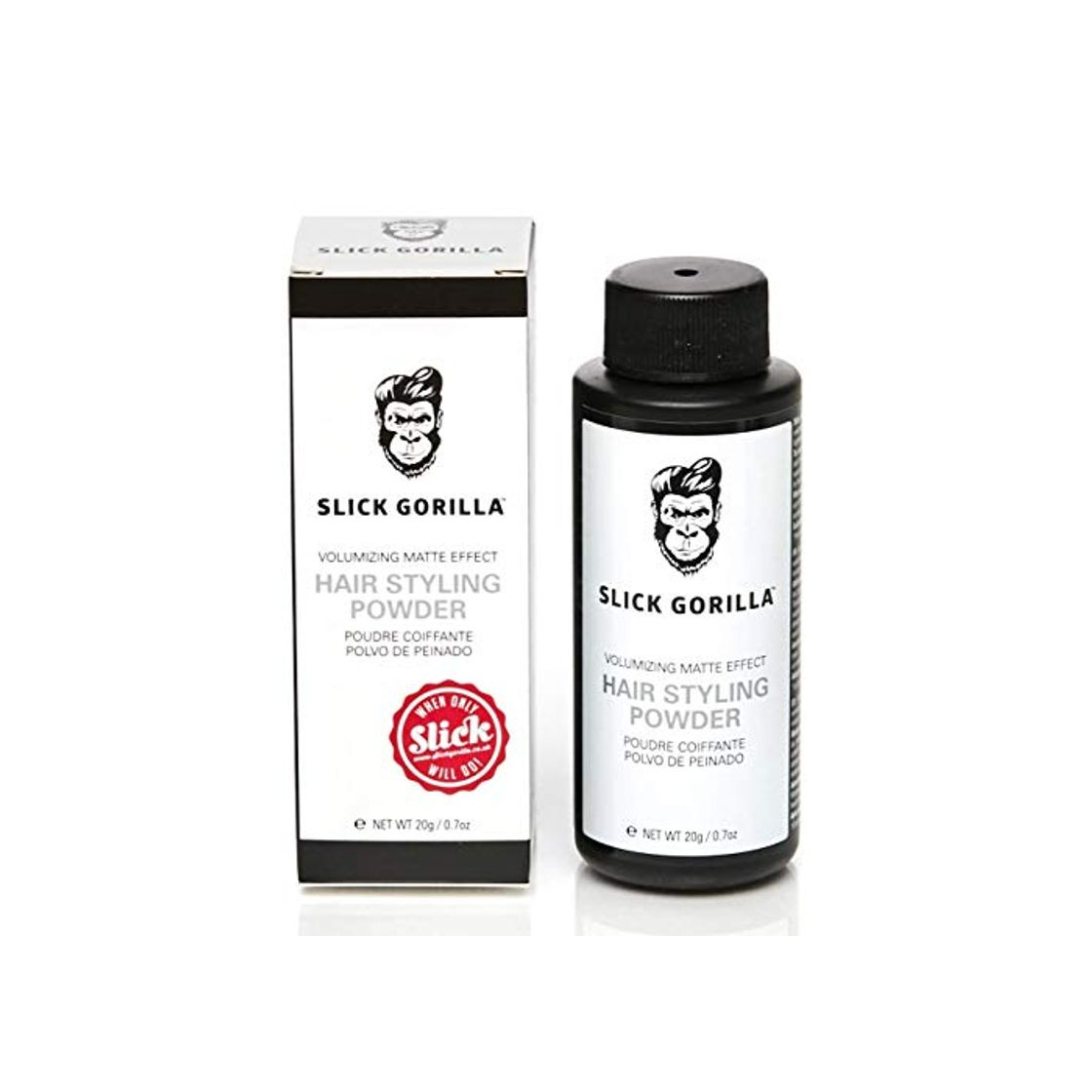 Social Slick Gorilla Hair Styling Powder 20g Polvo de peinado