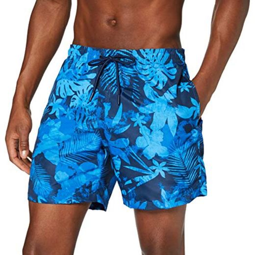 Urban Classics Pattern Swim Shorts Bañador para hombre