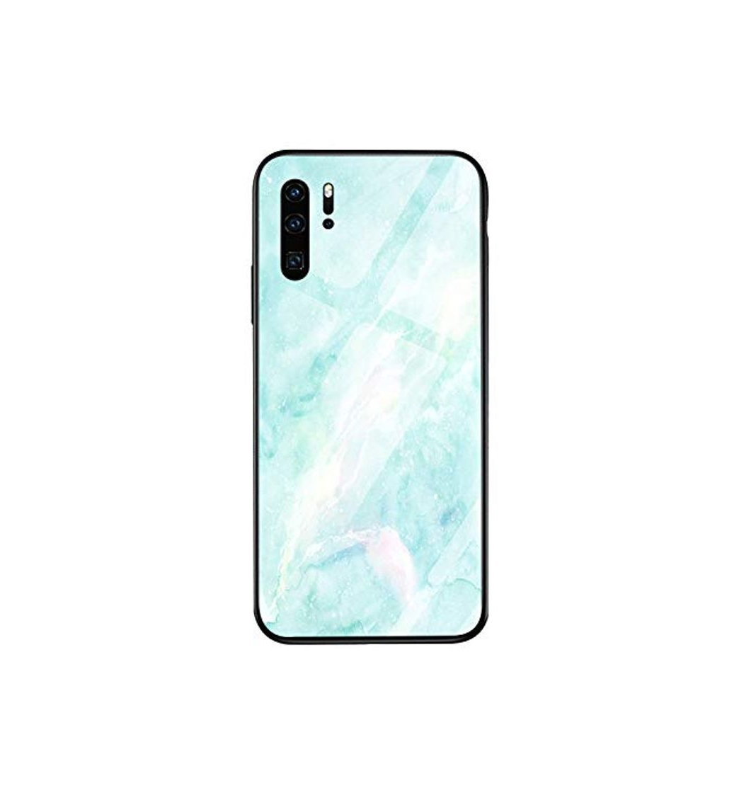 Fashion Oihxse Colorido Gradual Cristal Estilo Case Compatible con Samsung Galaxy A40 Funda