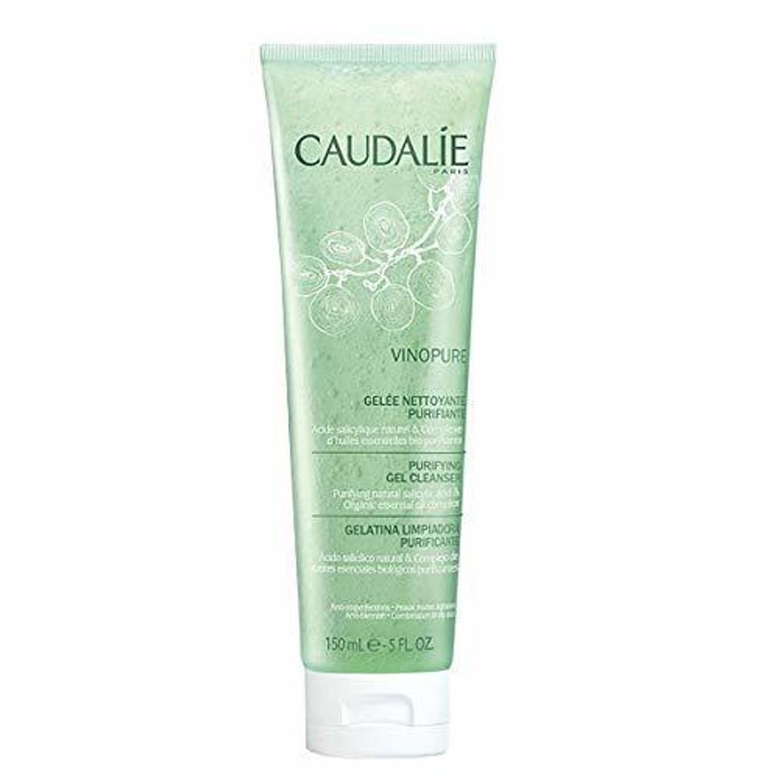 Belleza Caudalie Vinopure Gelatina Limpiadora Purificante 150ml NUEVO