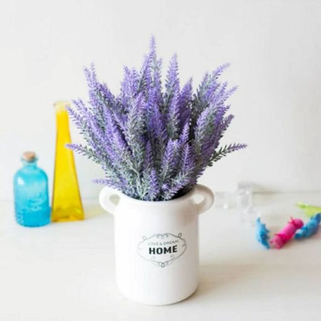 Fashion provence lavanda casamento flor decorativa vaso para decoraç