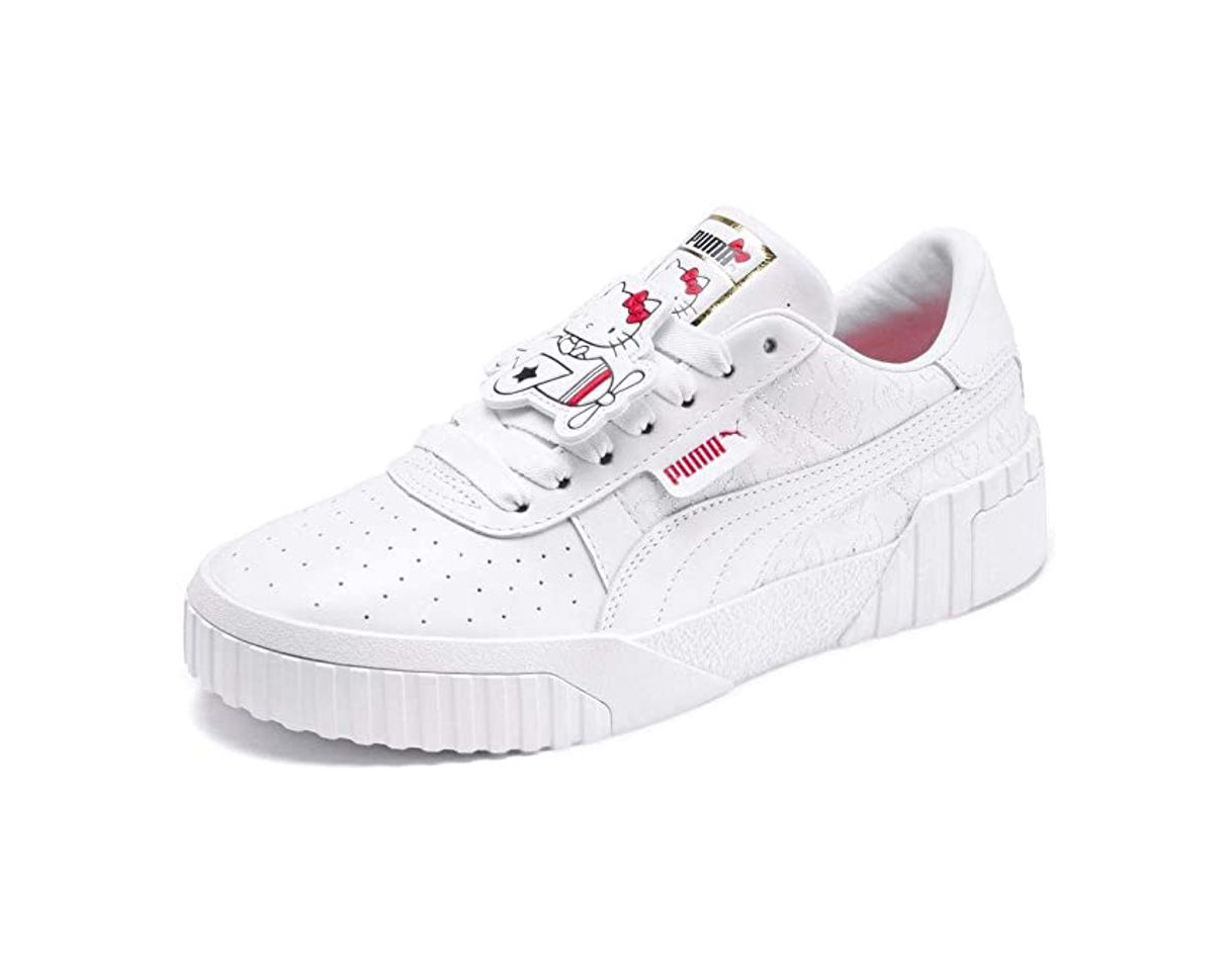 Fashion PUMA Cali X Hello Kitty - Zapatillas de deporte, Blanco