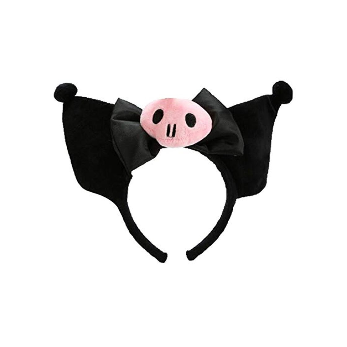 Product Kuromi Hairpin nueva diadema diadema diadema anime cosplay lindo Jk lindo tocado accesorios chica negro