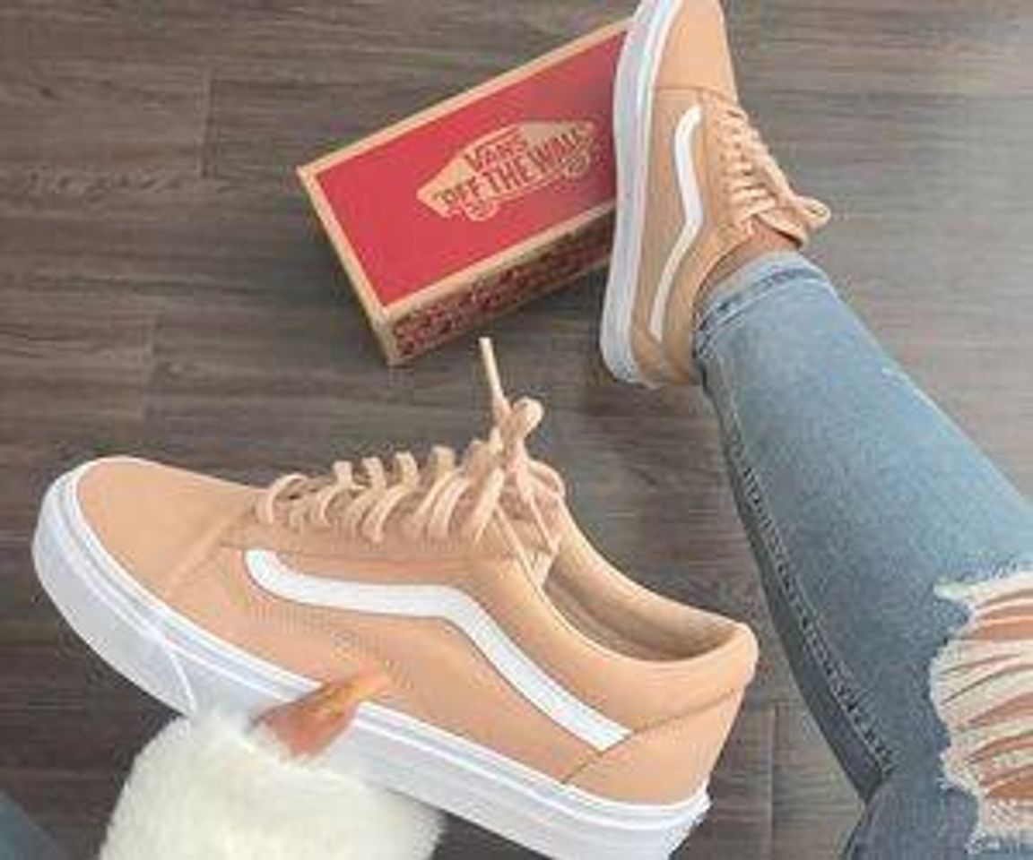 Moda Esse vans rosa bebê tem meu coração