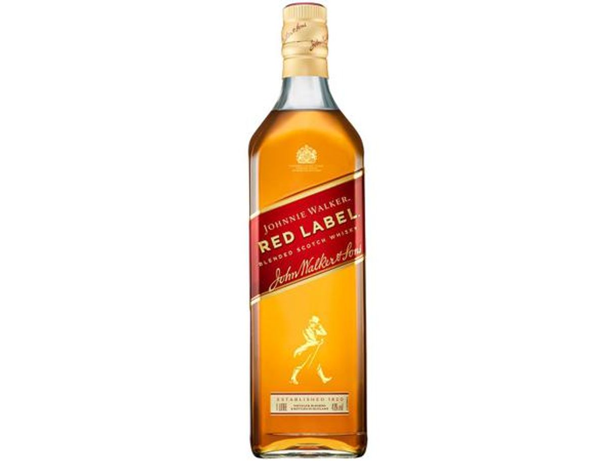 Moda Whisky Johnnie Walker Red Label Escocês 1L

