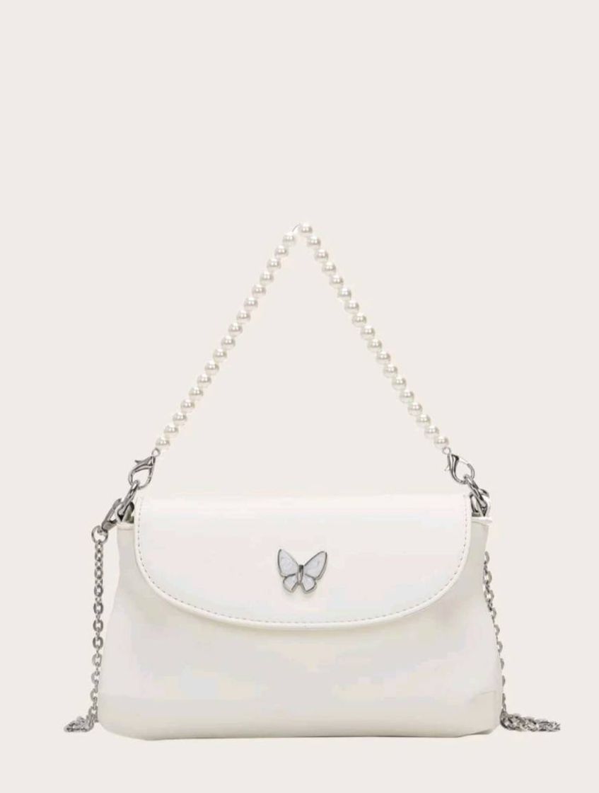 Social Branco Simples Bolsa de ombro 
