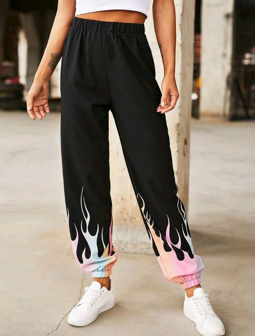 Social Fogo ocasional calça 