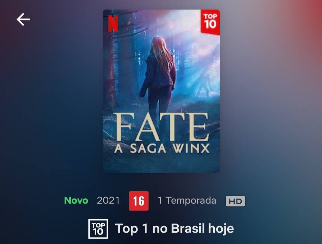 Serie Fate a saga Winx 