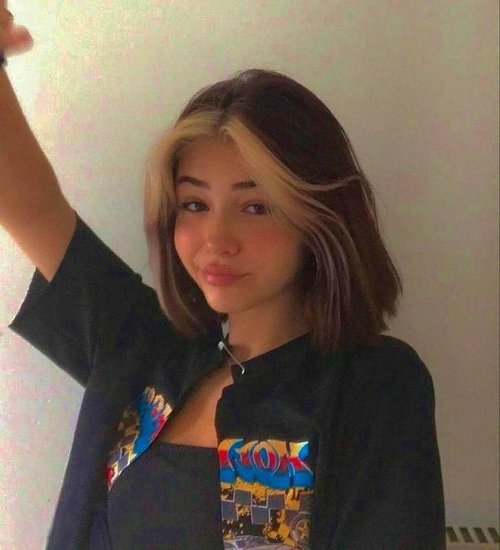 Social Mechas de cabelo na frente