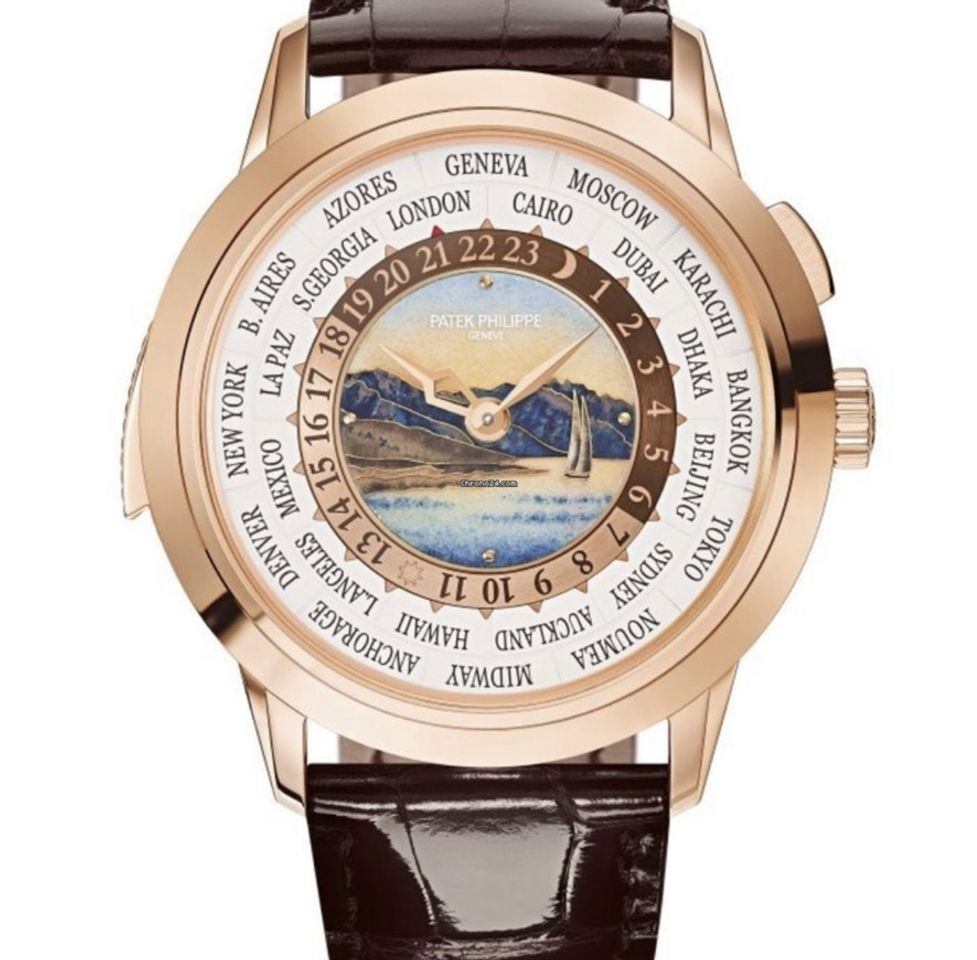 Moda Patek Philippe World Time Minute Repeater