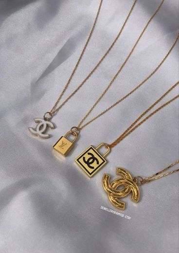 Simple Gold Chanel Chains