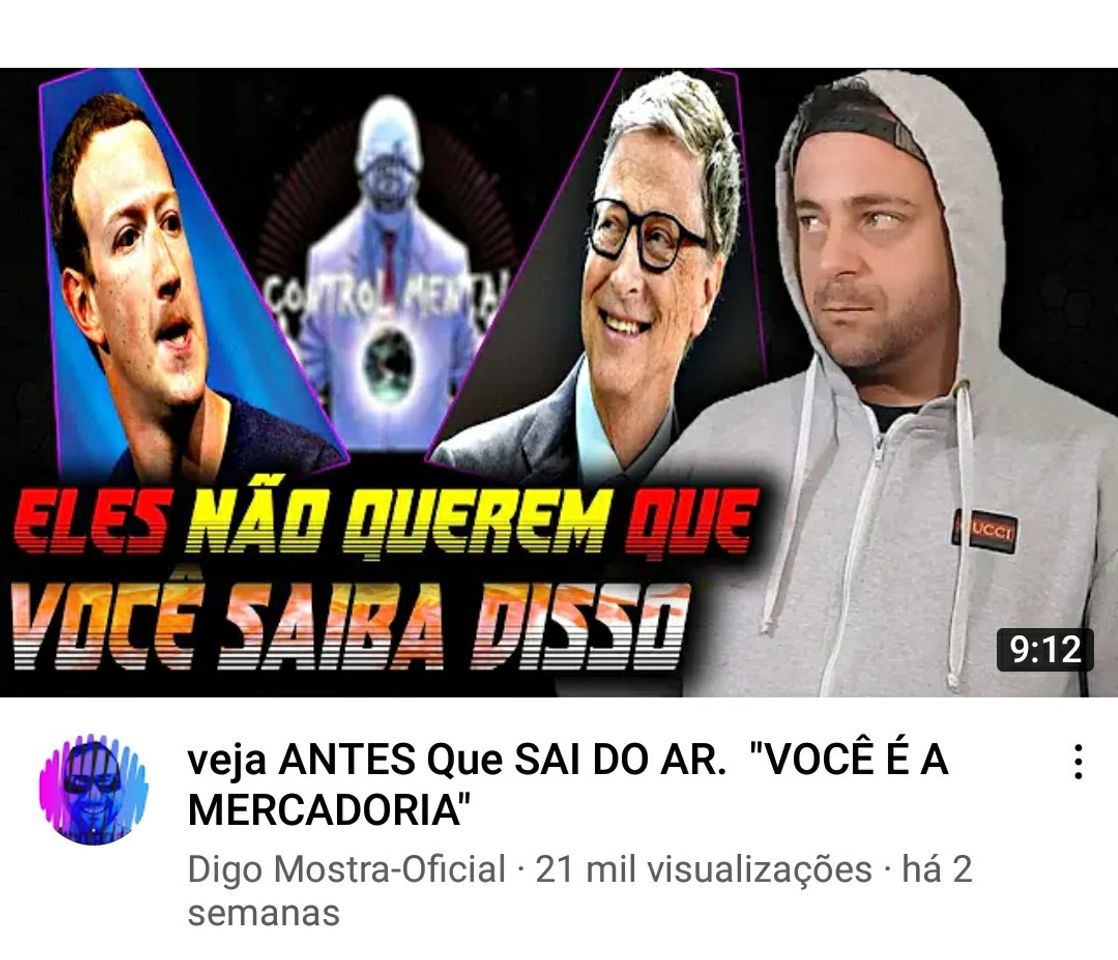 Moda Veja antes que sai do ar. VOCÊ É A MERCADORIA