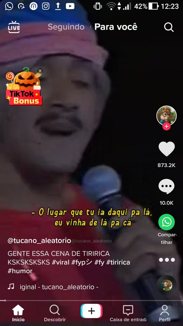 Moda Coloque meu código no tiktok  J1002793348