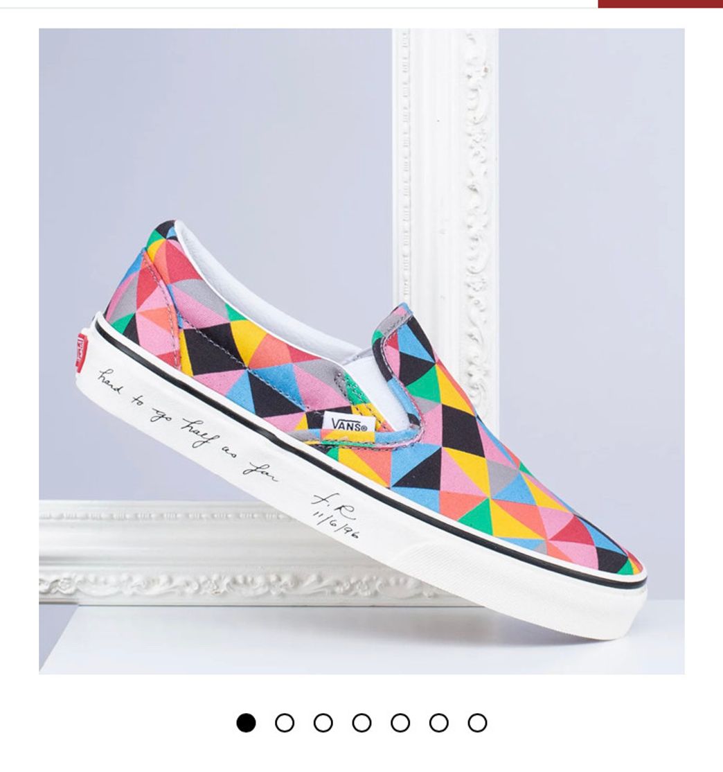 Social Tênis Vans MoMA Classic Slip On Faith Ringgold Multi VN0A4U381IC