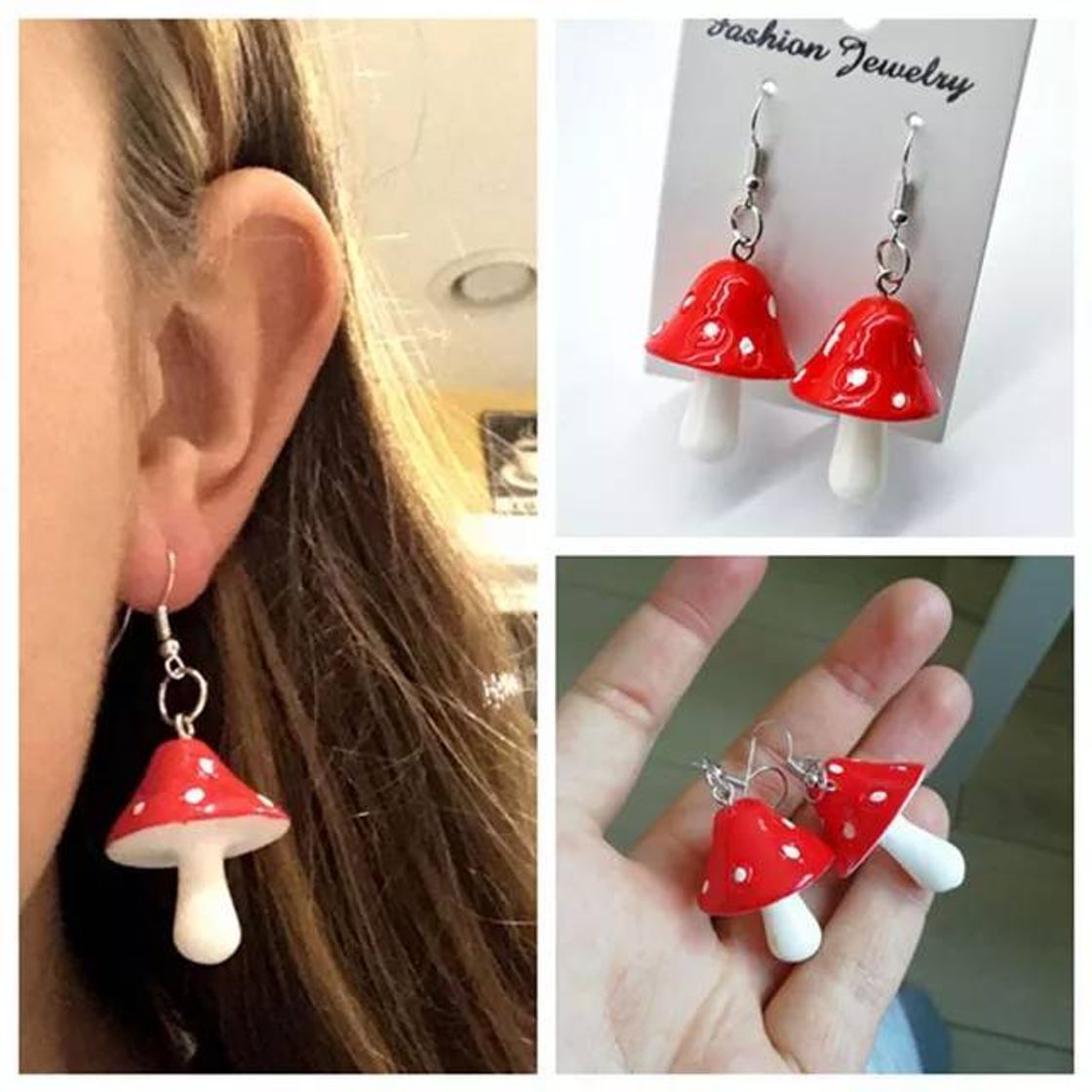 Fashion Mushroom earrings