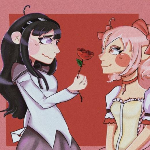 Homura and madoka fanart 