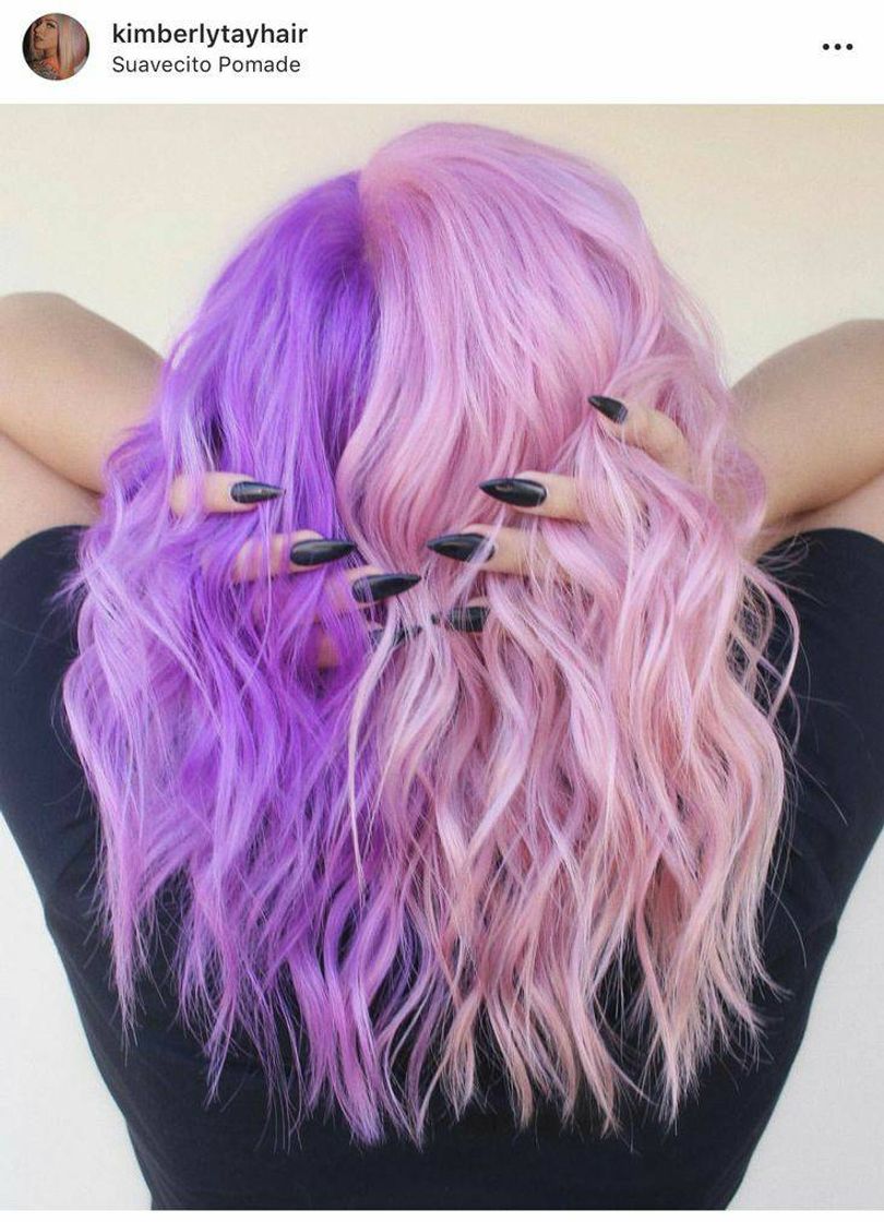 Moda Ideia de cabelo colorido♡