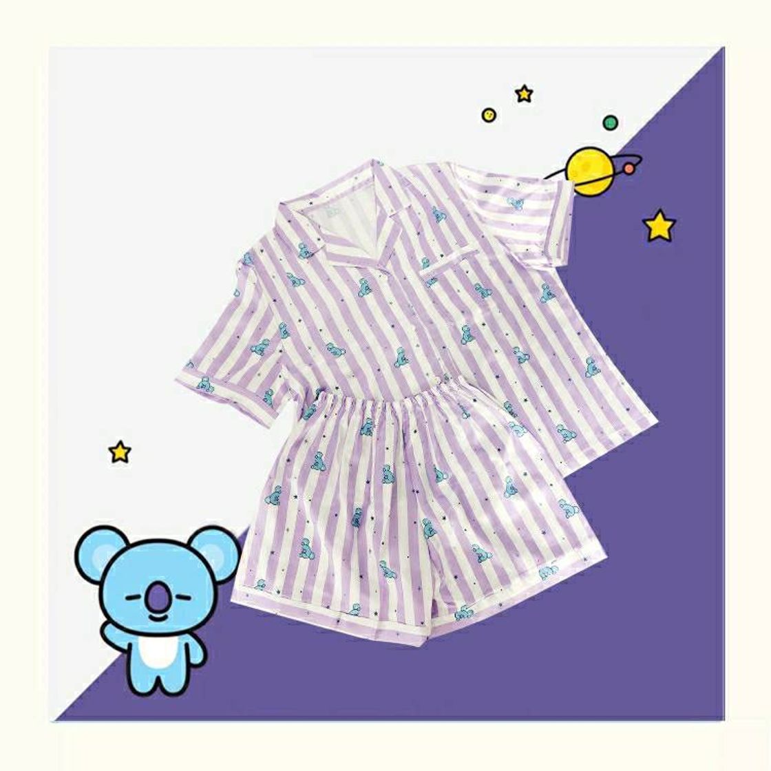 Moda Pijama BT21 