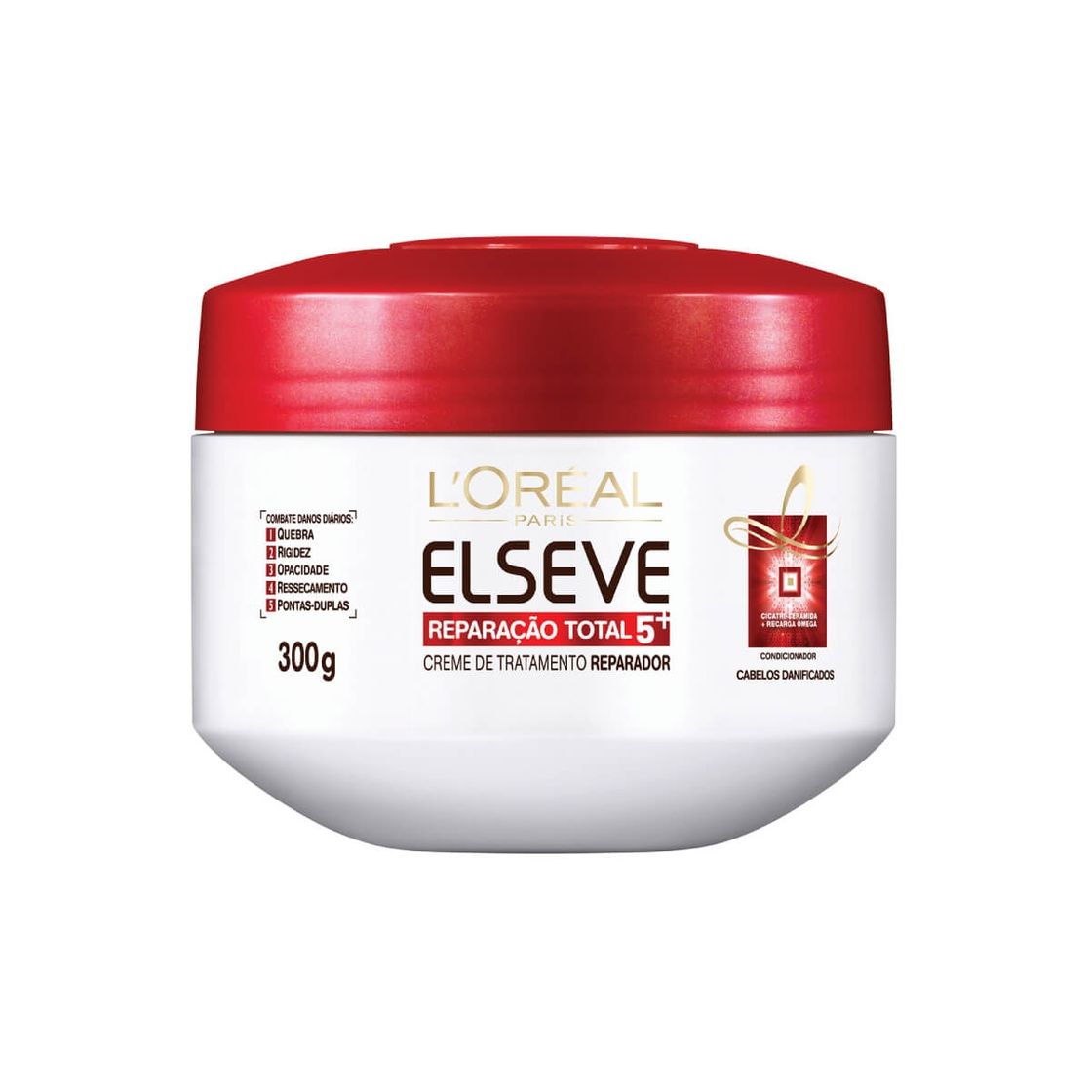 Fashion Creme de Tratamento Elseve Reparação Total 5+ 300g 