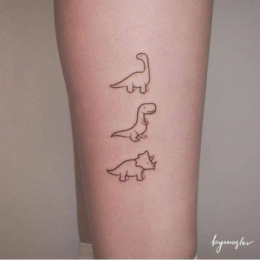 ~Tatuagem de dinossauro~