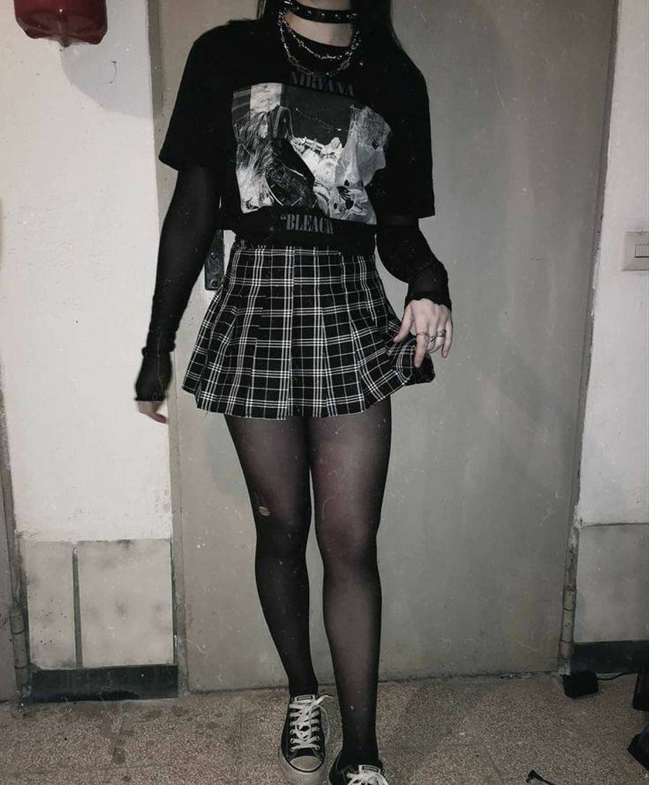 Moda Grunge aestheric descolado🖤