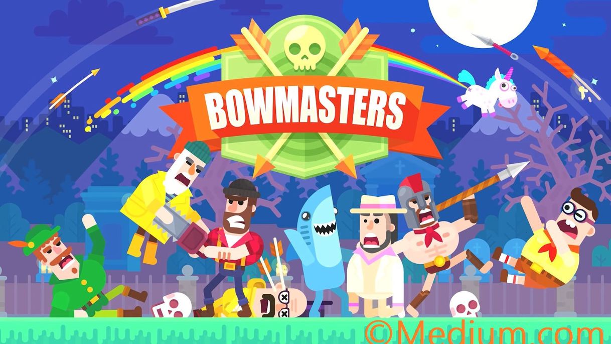 Videojuegos Bowmasters (mod)