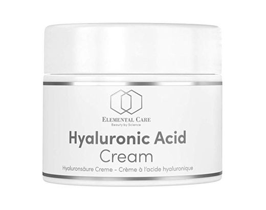 Crema Facial de Acido Hialuronico Vegano 50ml de la Más Alta Calidad