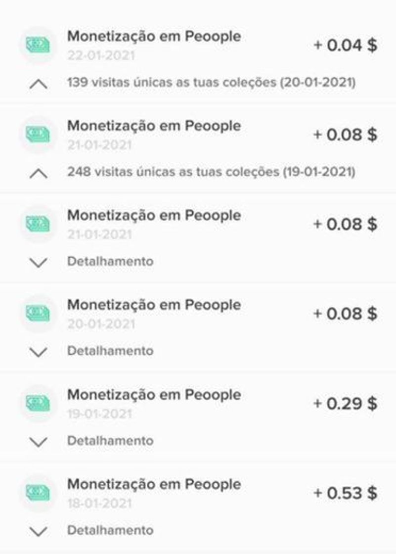 Social VISITEM AS COLEÇÕES