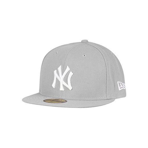 New Era York Yankees 59fifty Cap MLB Basic Grey