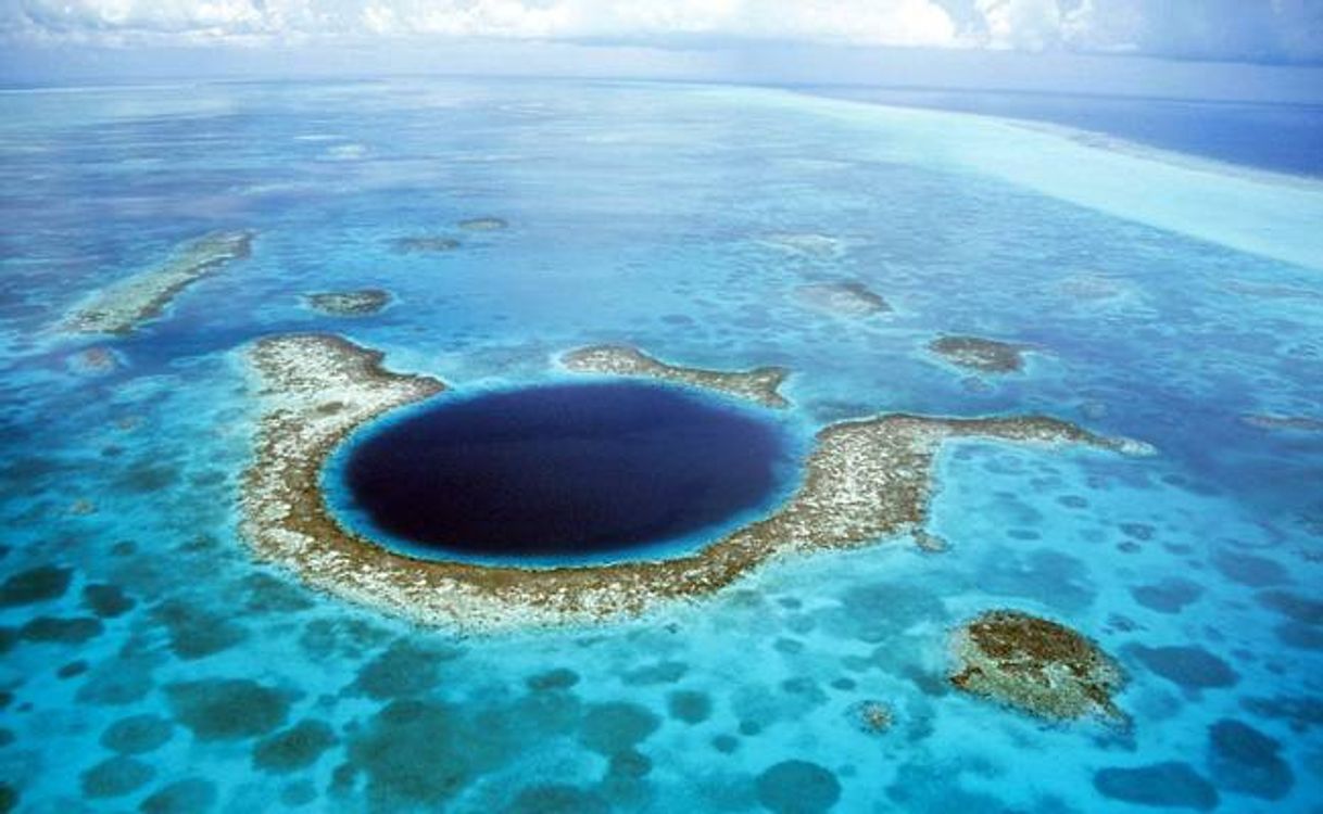 Fashion O Grande Buraco Azul, em Belize.