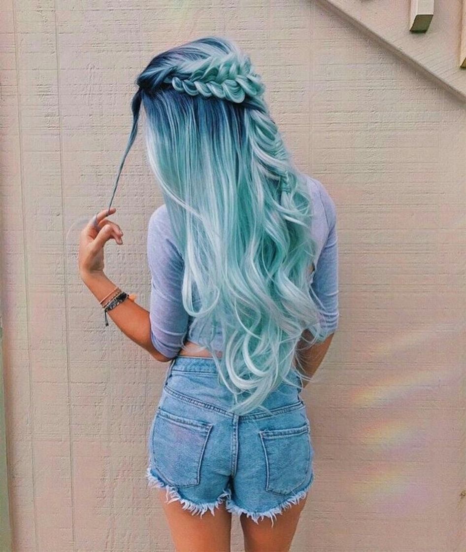 Fashion Blue hair 💙