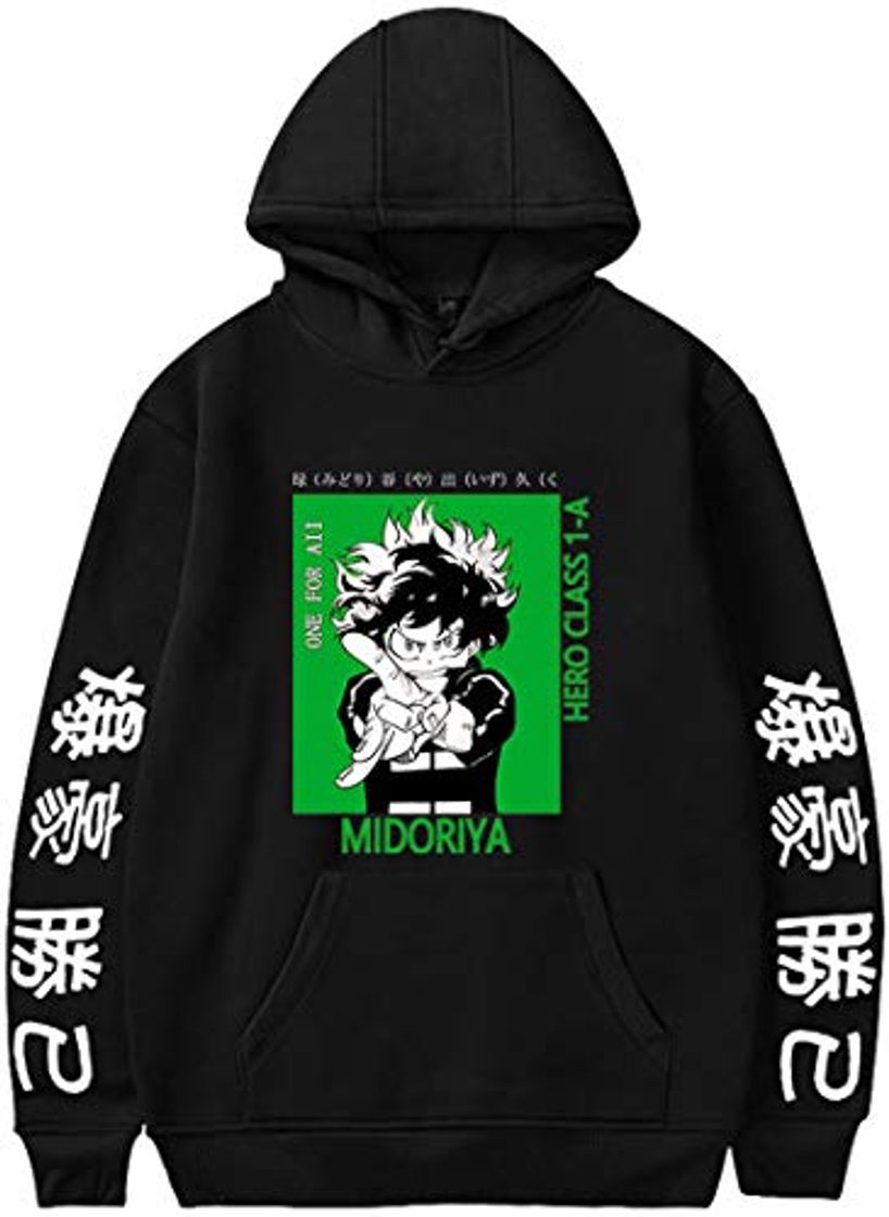 Social PANOZON Sudadera Hombre Anime con Capucha Figura Bakugou Himiko Toga Deku Camiseta