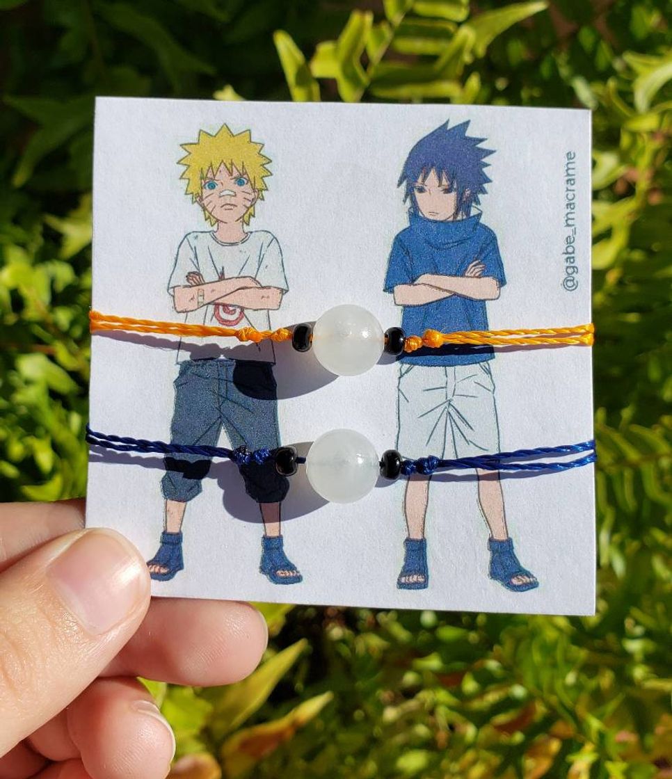 Social Pulseiras do Sasuke e do Naruto