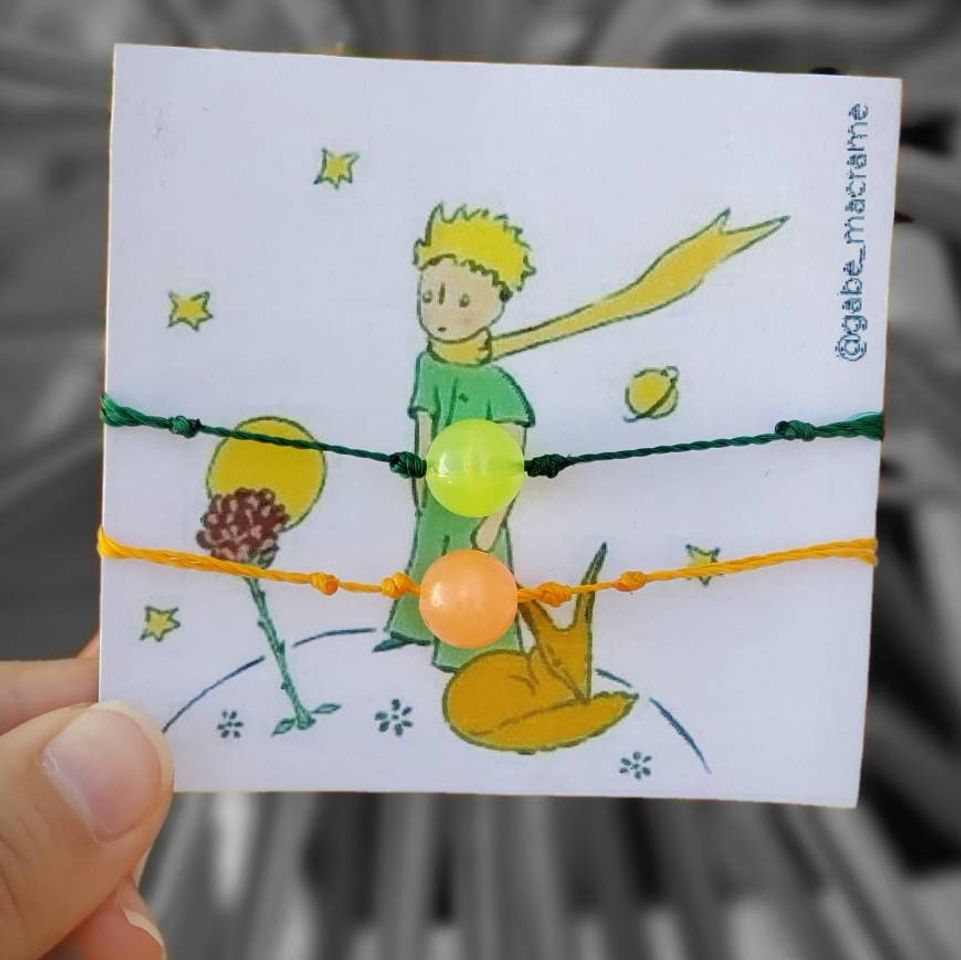 Social Pulseiras do Pequeno Príncipe e da Raposa