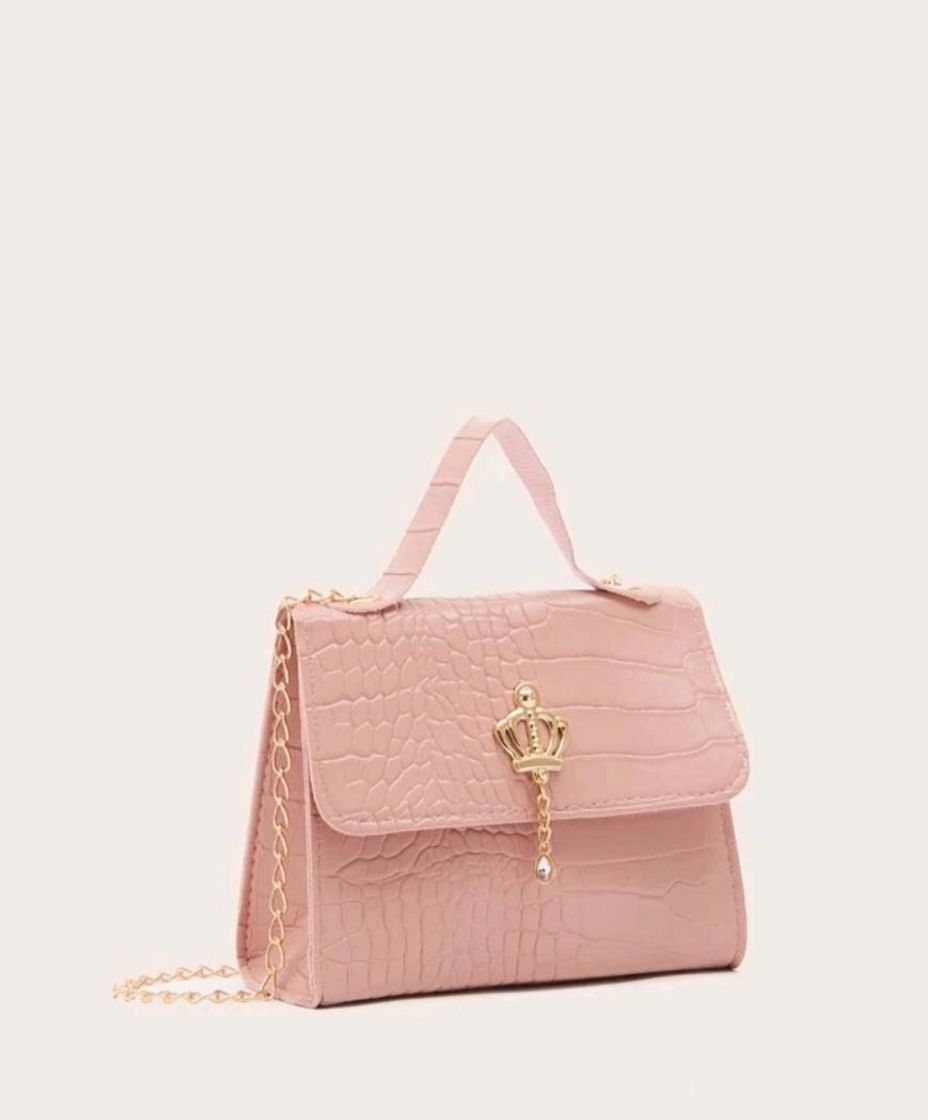 Moda Bolsa elegante rosa