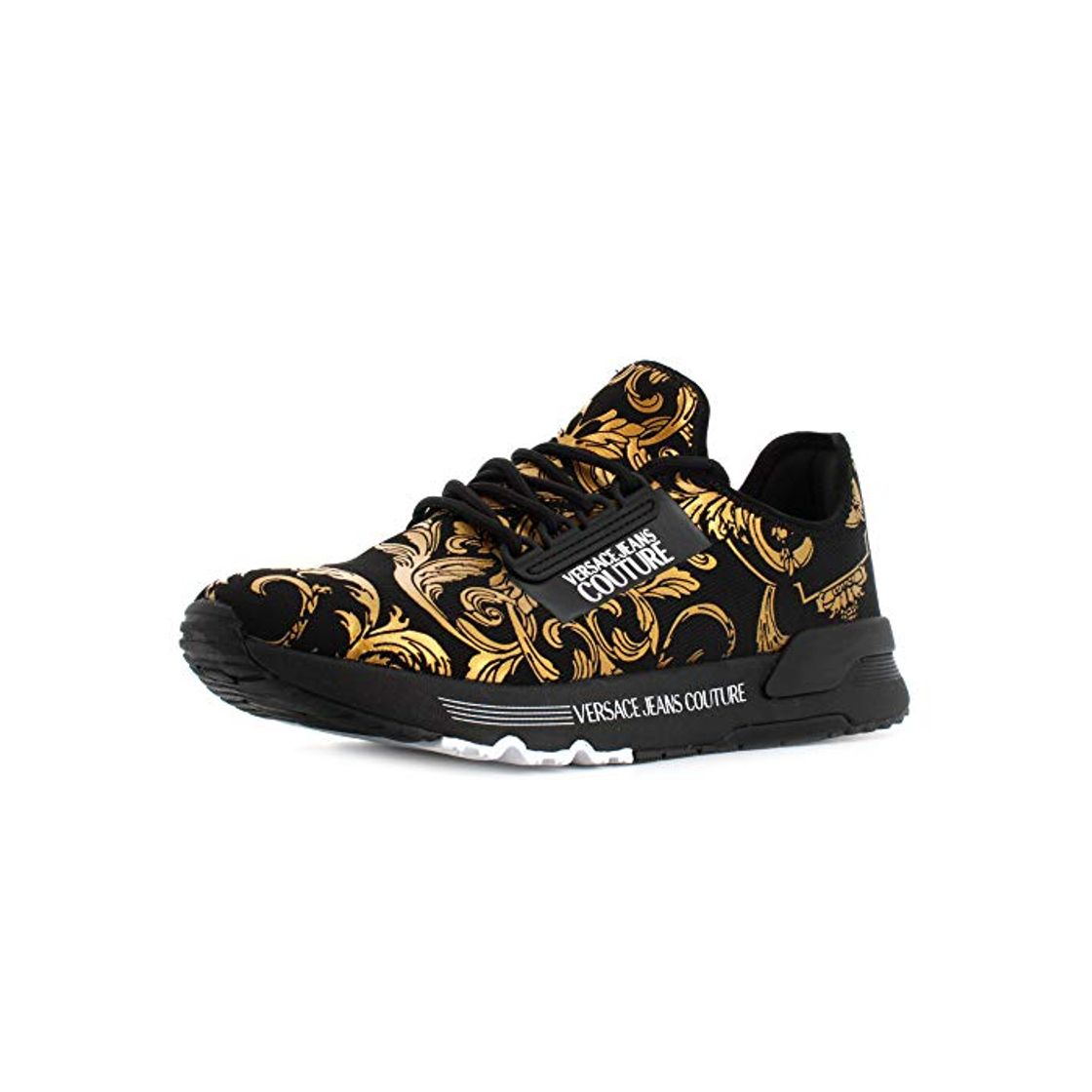 Moda Versace Jeans Couture Hombre Fondo aerodynamic Zapatillas Nero 44 EU