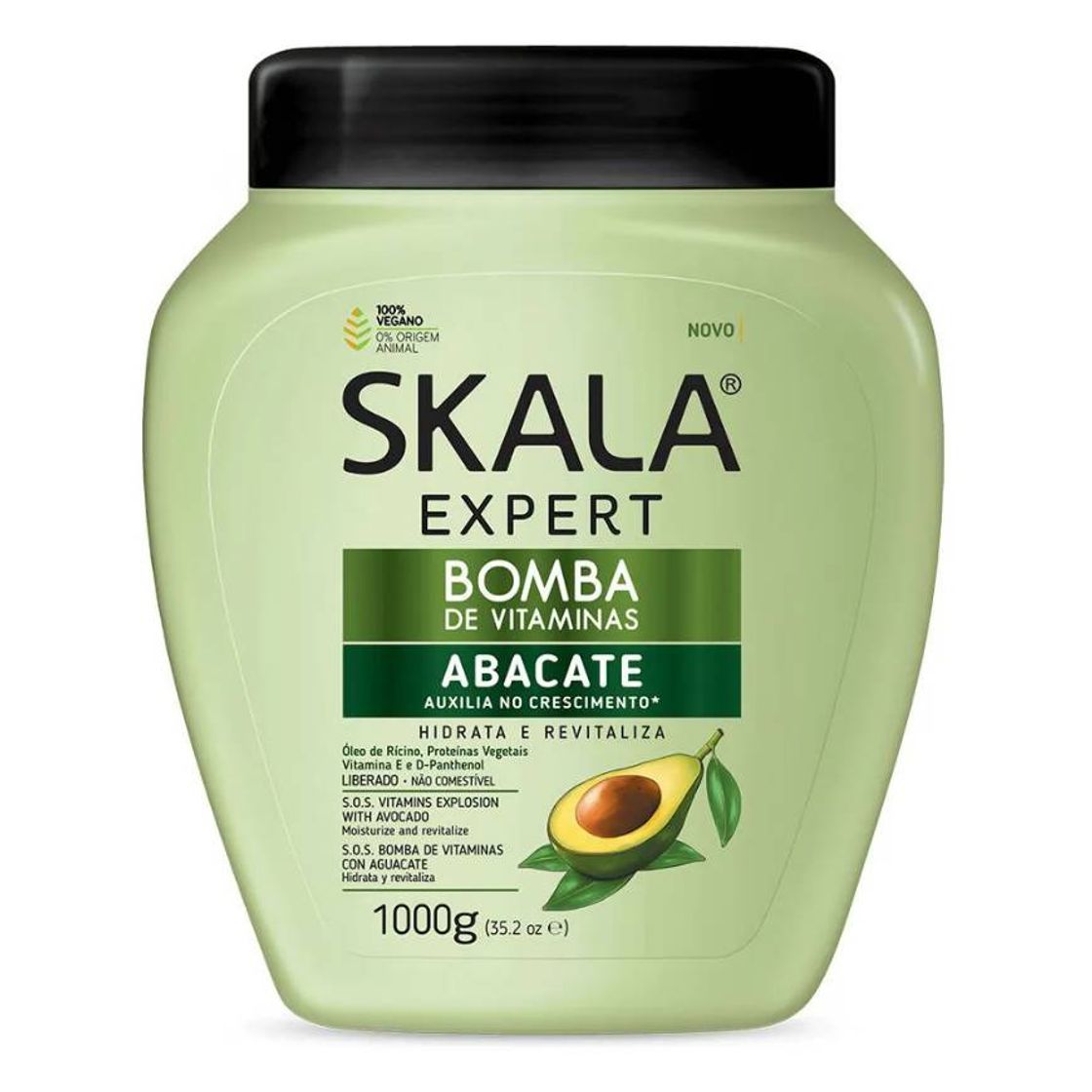 Moda Creme de Tratamento Bomba de Vitaminas Abacate