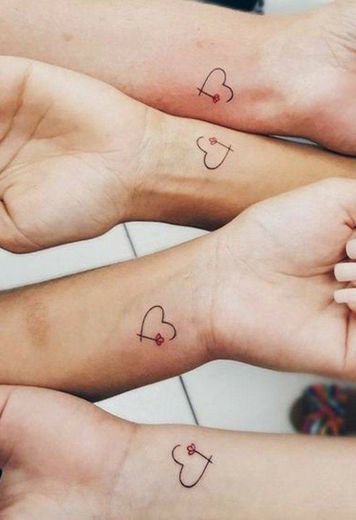 Tattoo em conjunto 👭