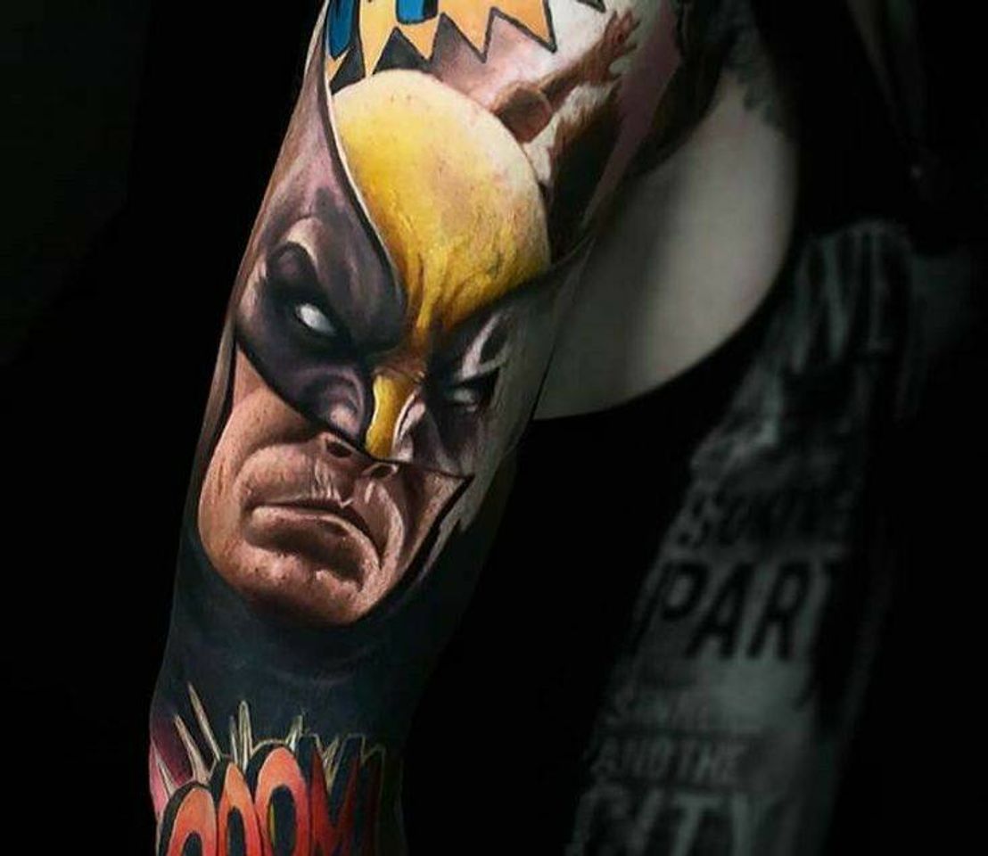 Social Tattoo Wolverine