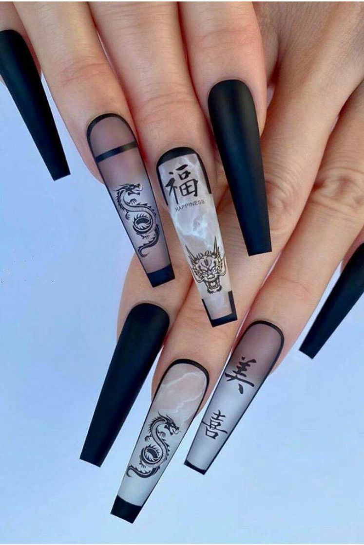 Moda Nails black 