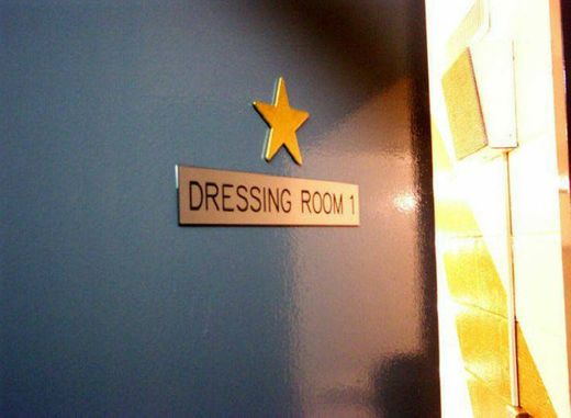 your dressing room