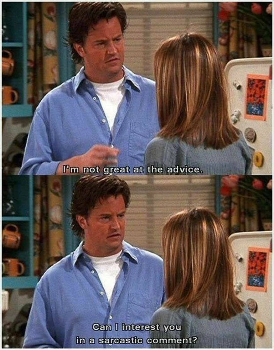 Moda chandler bing